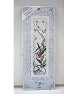 Forever Friends Bunny Rabbit Bookmark Counted Cross Stitch Kit - New Ber... - $9.45