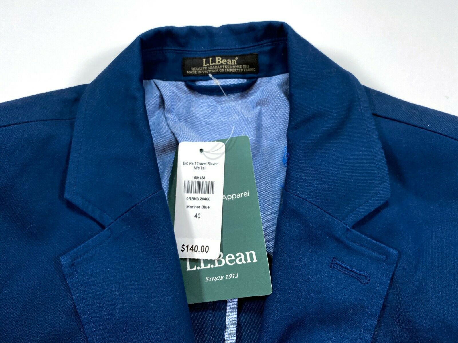 ll bean travel blazer