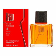 Red by Giorgio Beverly Hills EDT Spray 3.4 oz brand new sealed free ship... - $18.99