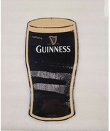 Guinness dark beer bar pint glass metal sign 16&quot; BREW Irish bar new year... - $44.55