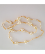 Cowrie Shell Necklace approx. 32"L (16"drop) - $11.95