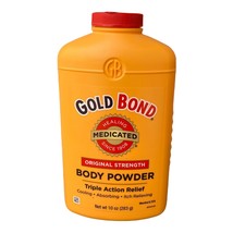 Gold Bond Body Powder Medicated Triple Relief 10 Oz. with TALC Original ... - $35.29