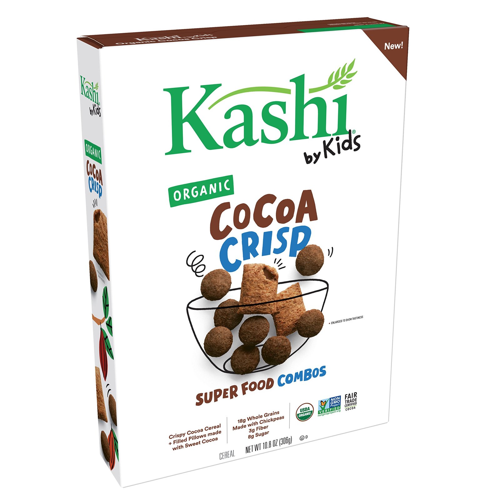 Kashi by Kids Organic Cereal Cocoa Crisp 11oz (Pack of 10) Cereals