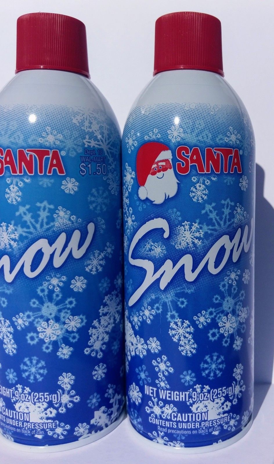 2x Santa Snow Spray Artificial Snow And 50 Similar Items