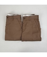 (2) UPS WearGuard Brown Twill Uniform Pants 30x30 Polyester Cotton Blend... - $44.99