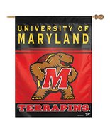 University of Maryland Terps Vertical Outdoor House Flag, 27&quot; x 37&quot; - $24.74