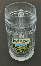 Ayinger Liter Beer Dimpled Mug Glass 0.5L - $31.67