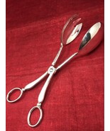 Made in ITALY Silver-plated Salad 8.5&quot; Tongs / Utensils From VM  - $14.80