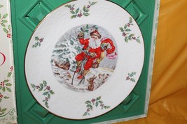 Royal Doulton Annual Merry Christmas Collector Plate 1982 Sixth In Series - $29.69