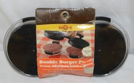 Mr BARBQ 40140X Double Burger Press Ground Meats Poultry Hand Wash image 2
