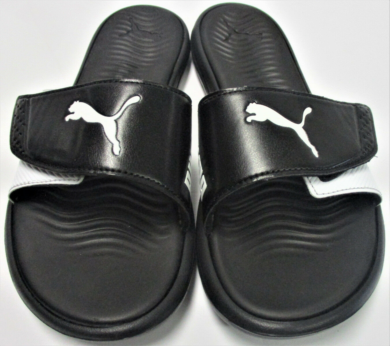 PUMA Womens' Adjustable Strap Surfcat Slide Sandals - Size 7 - Black ...