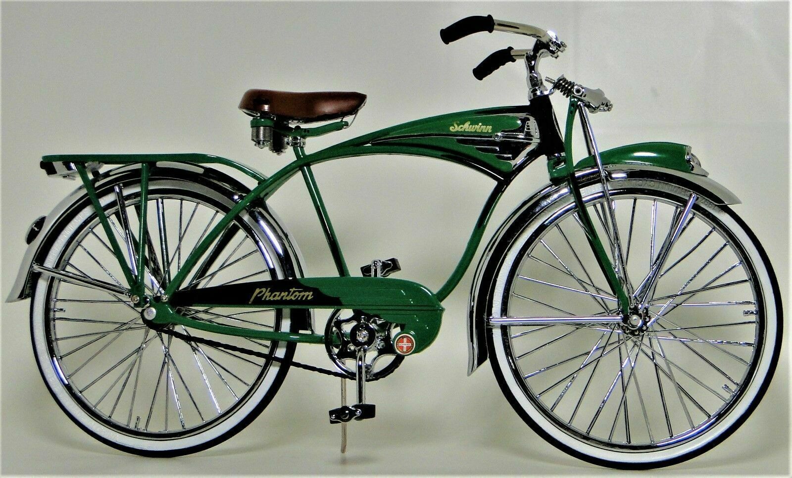 Schwinn Vintage Bicycle 1950s Classic Bike Cycle Metal Model Length: 11 ... - S L1600