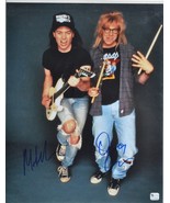 WAYNE&#39;S WORLD CAST SIGNED PHOTO X2 - MIKE MYERS, DANA CARVEY 11&quot;x 14&quot;  w... - $289.00
