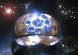 HAUNTED RING GOLDEN ASCENDED GRID OF POWER MAGICK HIGHEST LIGHT COLLECTION - $9,997.77