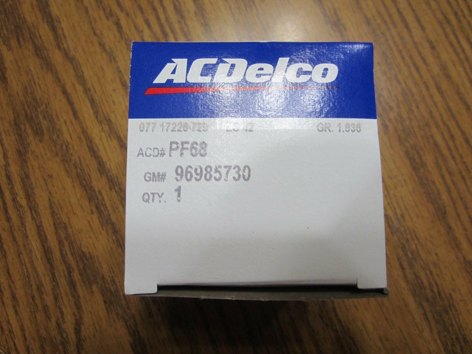 Lot of 6 New AC Delco GM General Motors PF68 96985730 Oil Filters - Other
