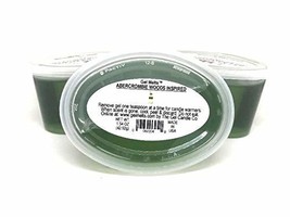 3 Pack Abercrombie Woods Inspired Desiginer Lasting Gel Melts For Warmers And B - $4.80