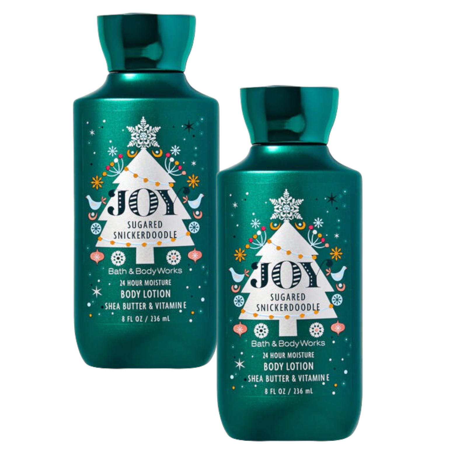 Primary image for 2-Pack Bath & Body Works JOY Sugared Snickerdoodle Body Lotion 8 fl.oz 236 ml