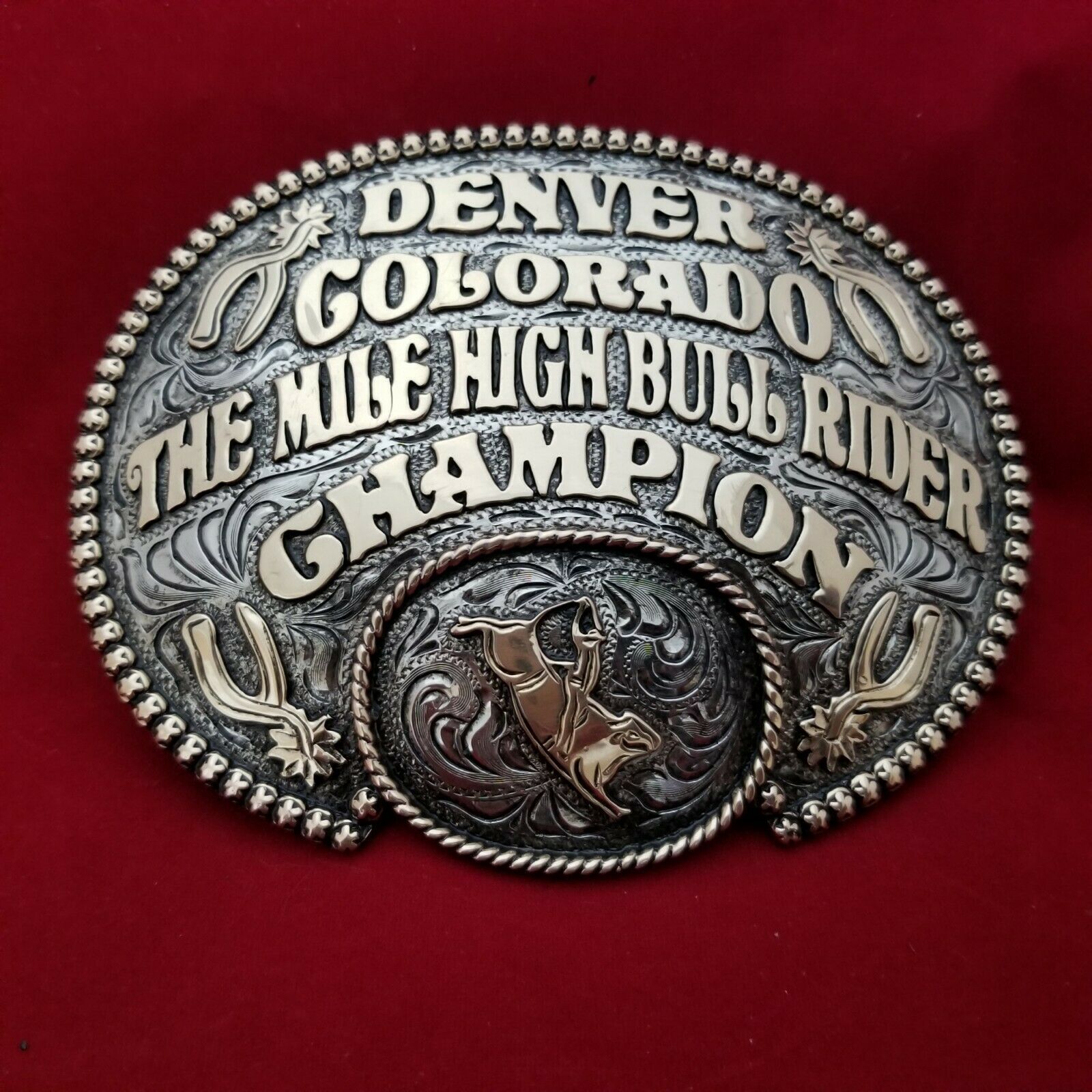 CUSTOM MADE TO ORDER TROPHY RODEO BUCKLE. BRANDS,COMPANY LOGOS OR ANY ...