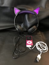 8 Gig I-Pod W Blinking Kitty Headphones - $35.00