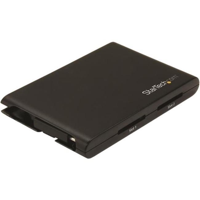 StarTech.com Dual-Slot SD Card Reader-Writer - USB 3.0 with USB-C - SD 4.0, UHS