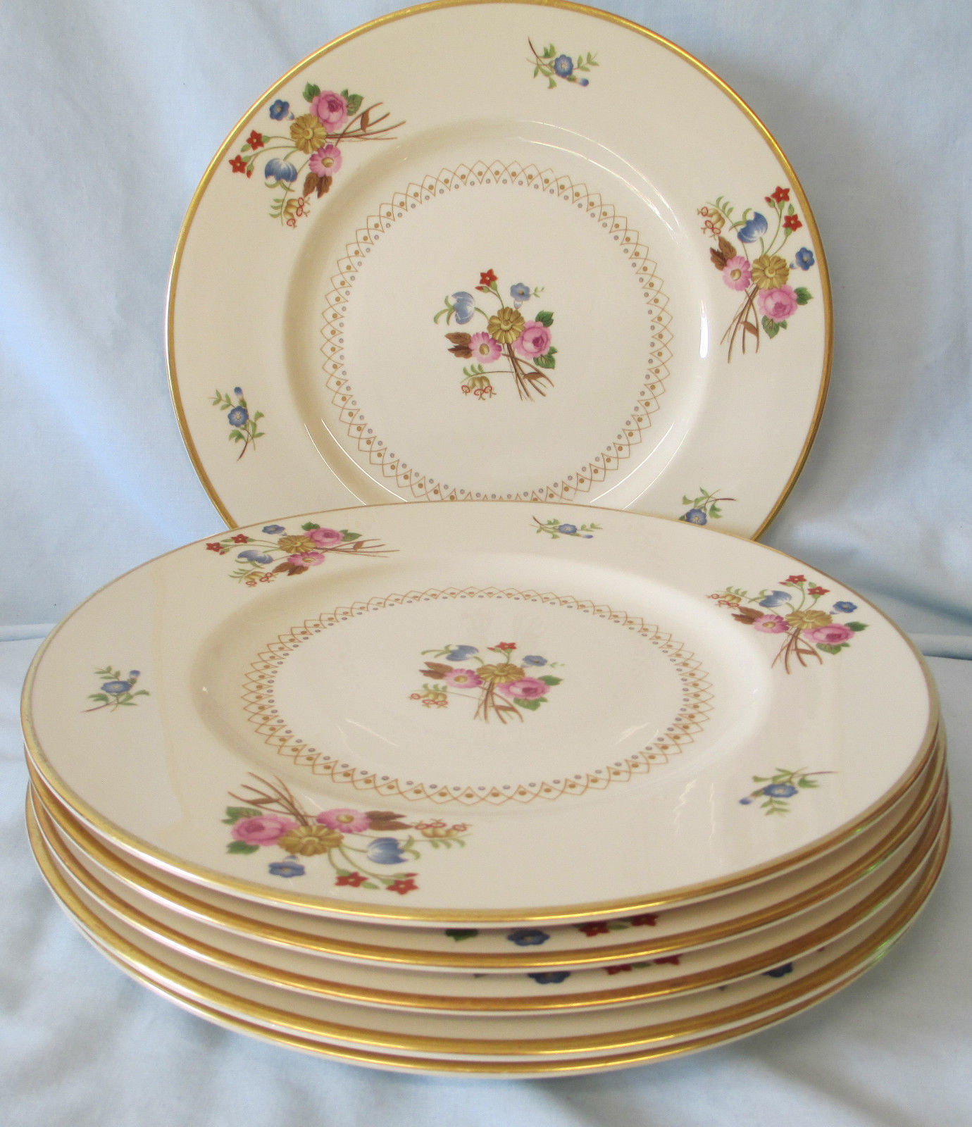 Syracuse Coventry Bone China Dinner Plate, set of 6 - Plates