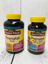 Nature Made Prenatal Multi Supplement 250 ct and Multi + 200mg DHA 90ct ... - $18.43