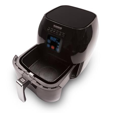 NuWave 36001 3.5 Qt. Digital Brio Air Fryer, Black - Deep Fryers