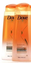 2 Bottles Dove Nutritive Solutions 13.5 Oz Radiance Revival Shampoo For Dry Hair