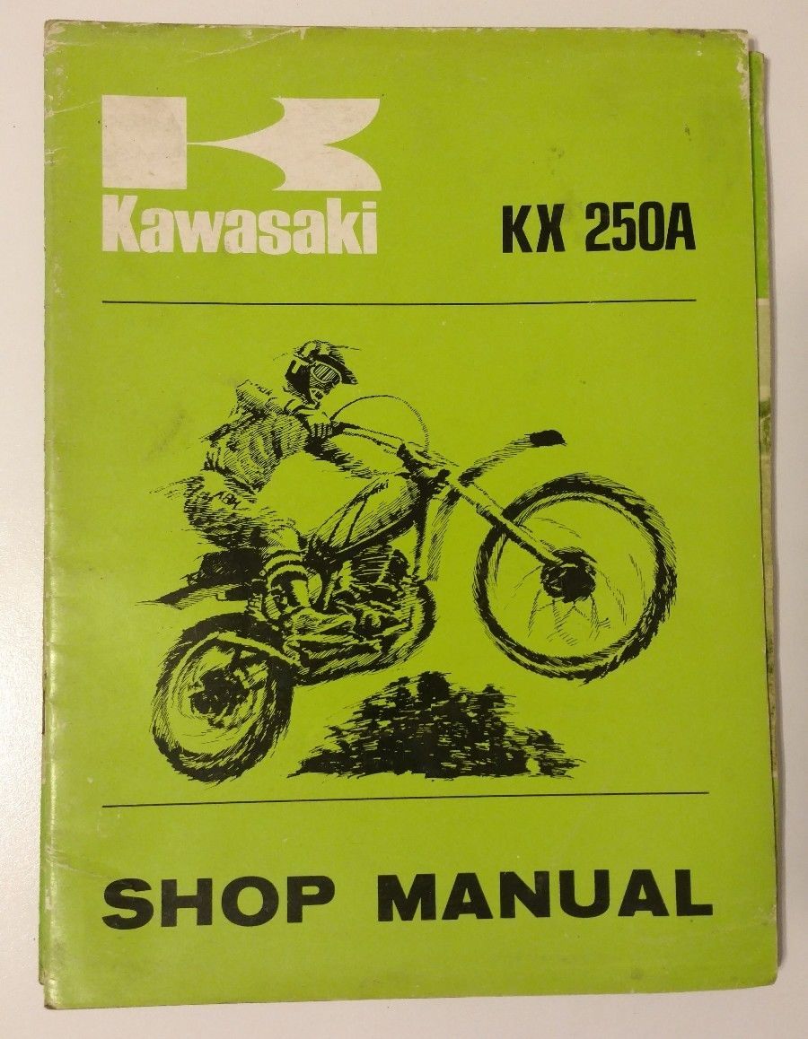 Original Kawasaki KX 250A Shop Manual and 50 similar items. S l1600