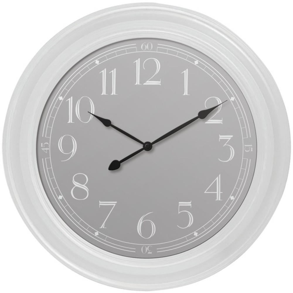 Westclox 14 in Gray Round Office Wall Clock