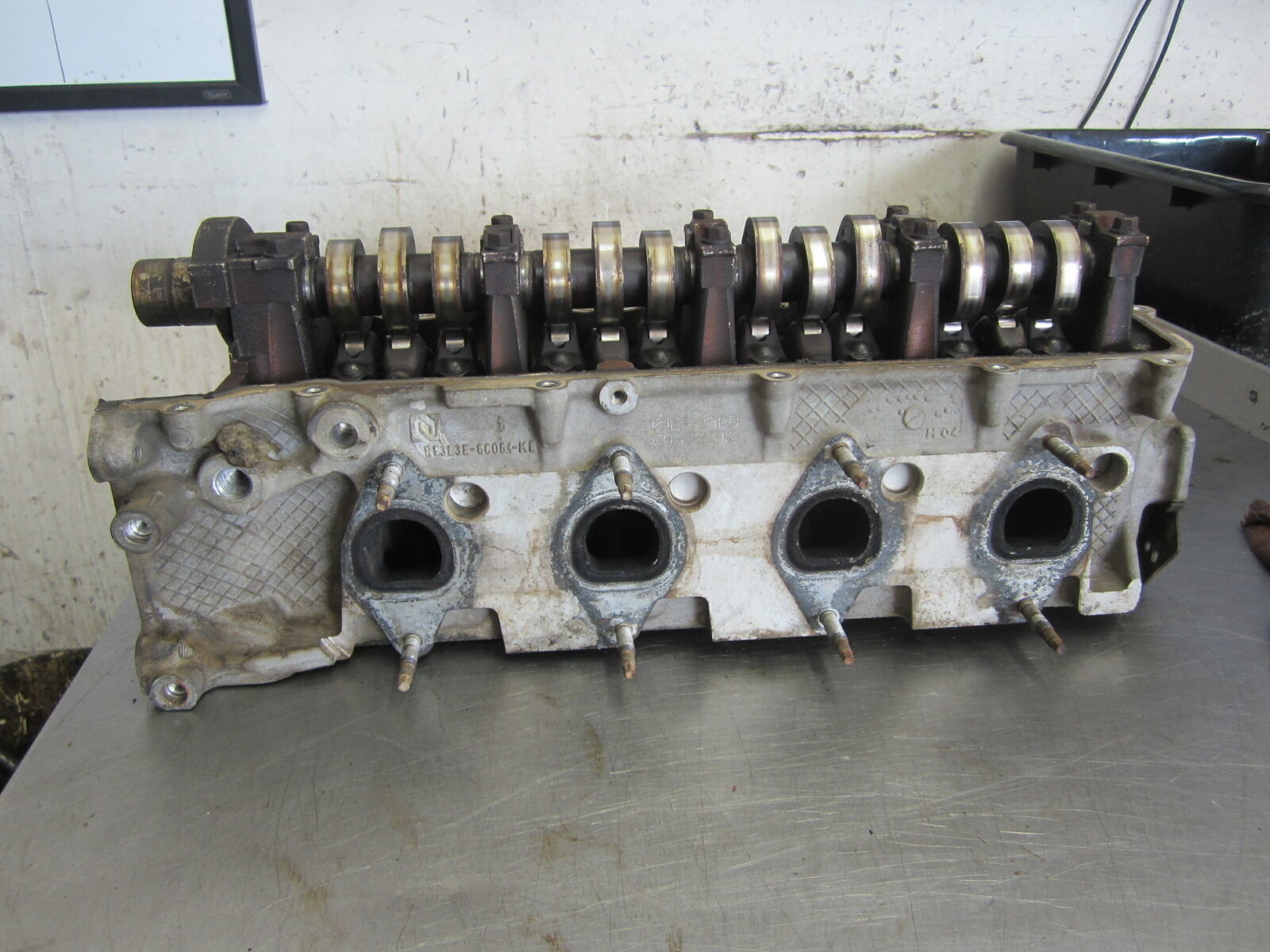 HF006 Left Cylinder Head 2005 Ford F150 5.4 3L3E6C064KE Cylinder