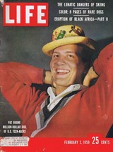 ORIGINAL Vintage Life Magazine February 2 1959 Pat Boone