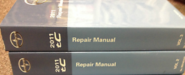2011 Toyota Scion Tc Service Repair Shop Manual Set Volume 2 & 3 - $356.34