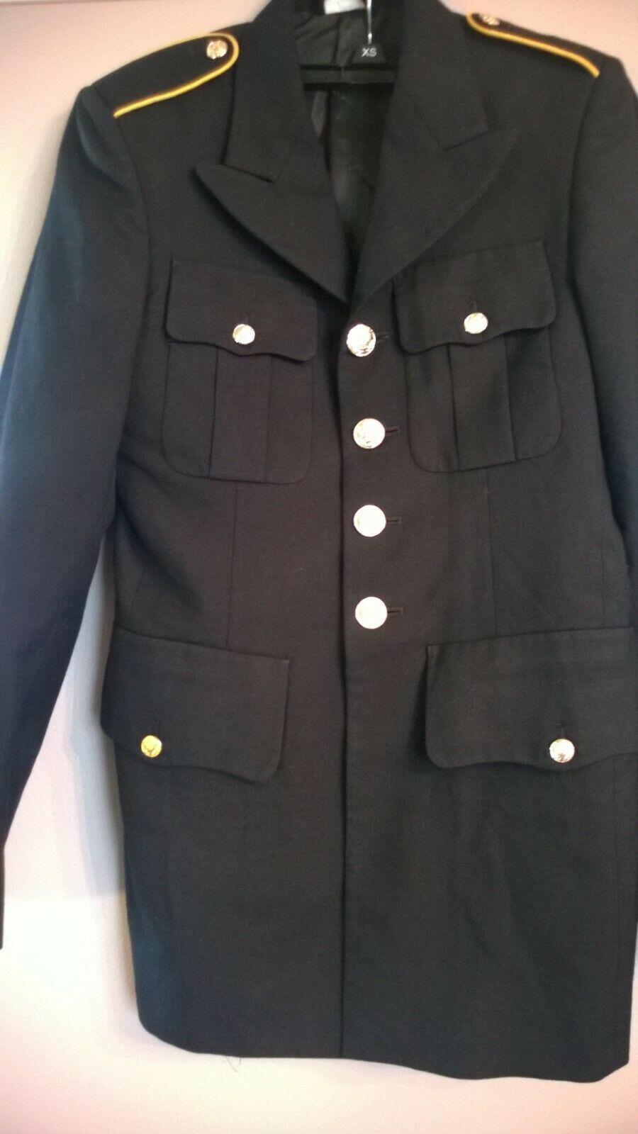 US Army Enlisted Army Service Uniform Dress Blues Jacket Men's 48R ...