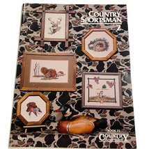 New Country Sportsman Book 25 Cross Stitch Pattern Booklet Hunter Fisherman - $8.86