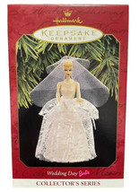 1997 Hallmark Keepsake Wedding Day Barbie Christmas Ornament No 4 in Series - $9.99