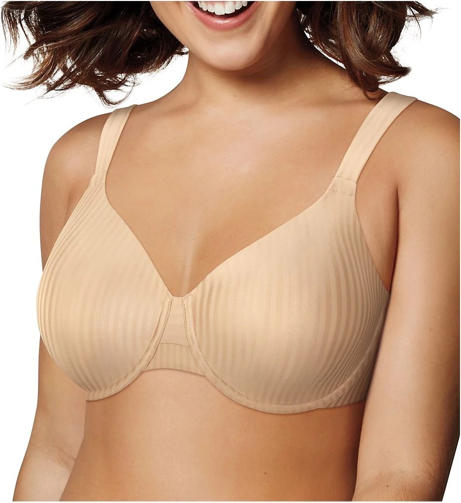 Playtex NUDE STRIPE Secrets Perfectly Smooth Underwire Bra, US 38DDD, UK 38E Bras & Bra Sets