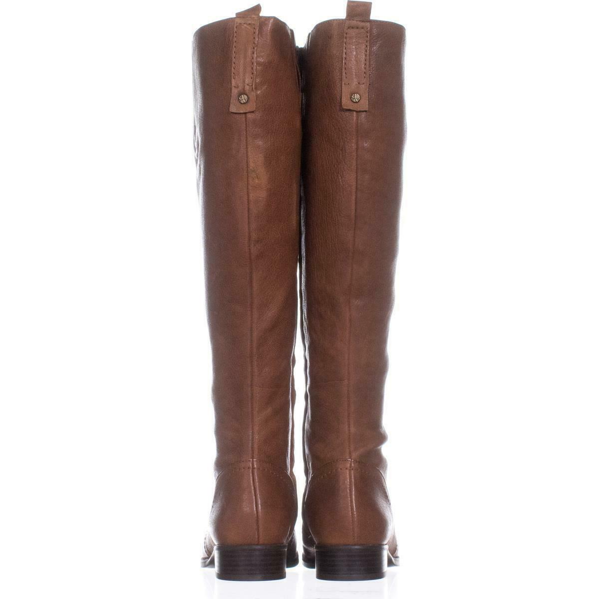 nine west wide calf leather boots