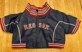 Rare Build A Bear Boston Red Sox Baseball Jacket Coat Genuine MLB Mercha... - $14.50
