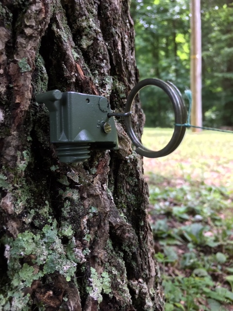 Perimeter Trip Wire Alarm Tree Mount Noise Deterrent With 30 Feet Line ...