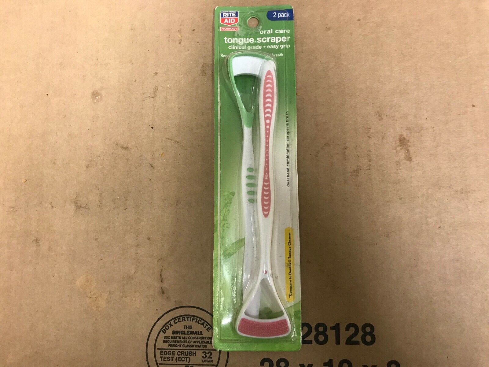 Rite Aid Tongue Scraper Oral Dental Care Hygiene Mouth Tools 2pcs Other Oral Care