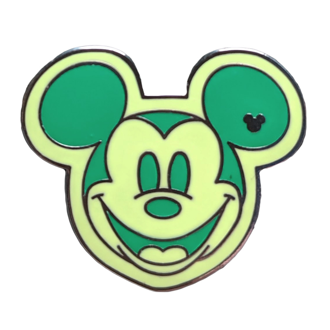 mickey mouse green crew neck