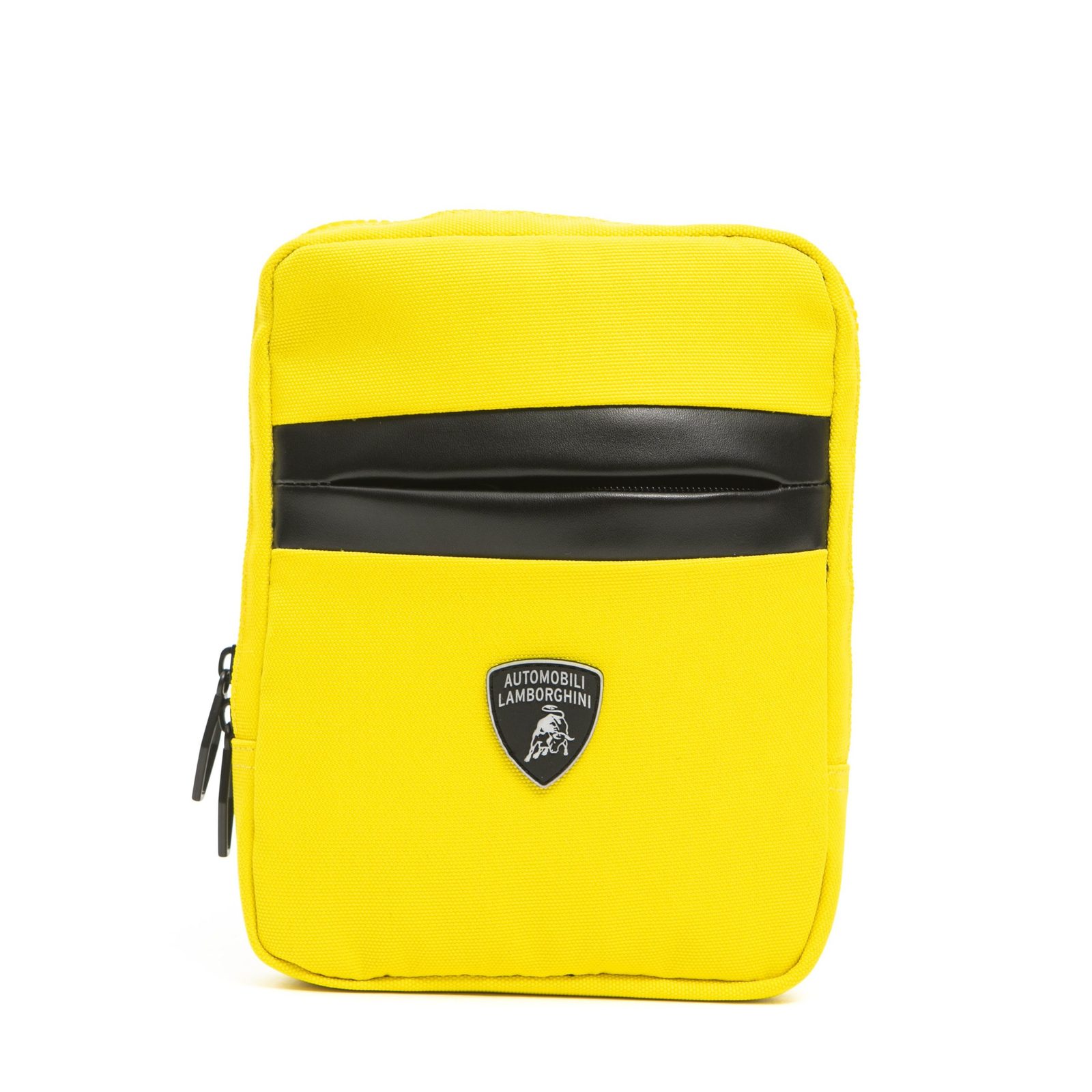 Men's Lamborghini Yellow Messenger Bag