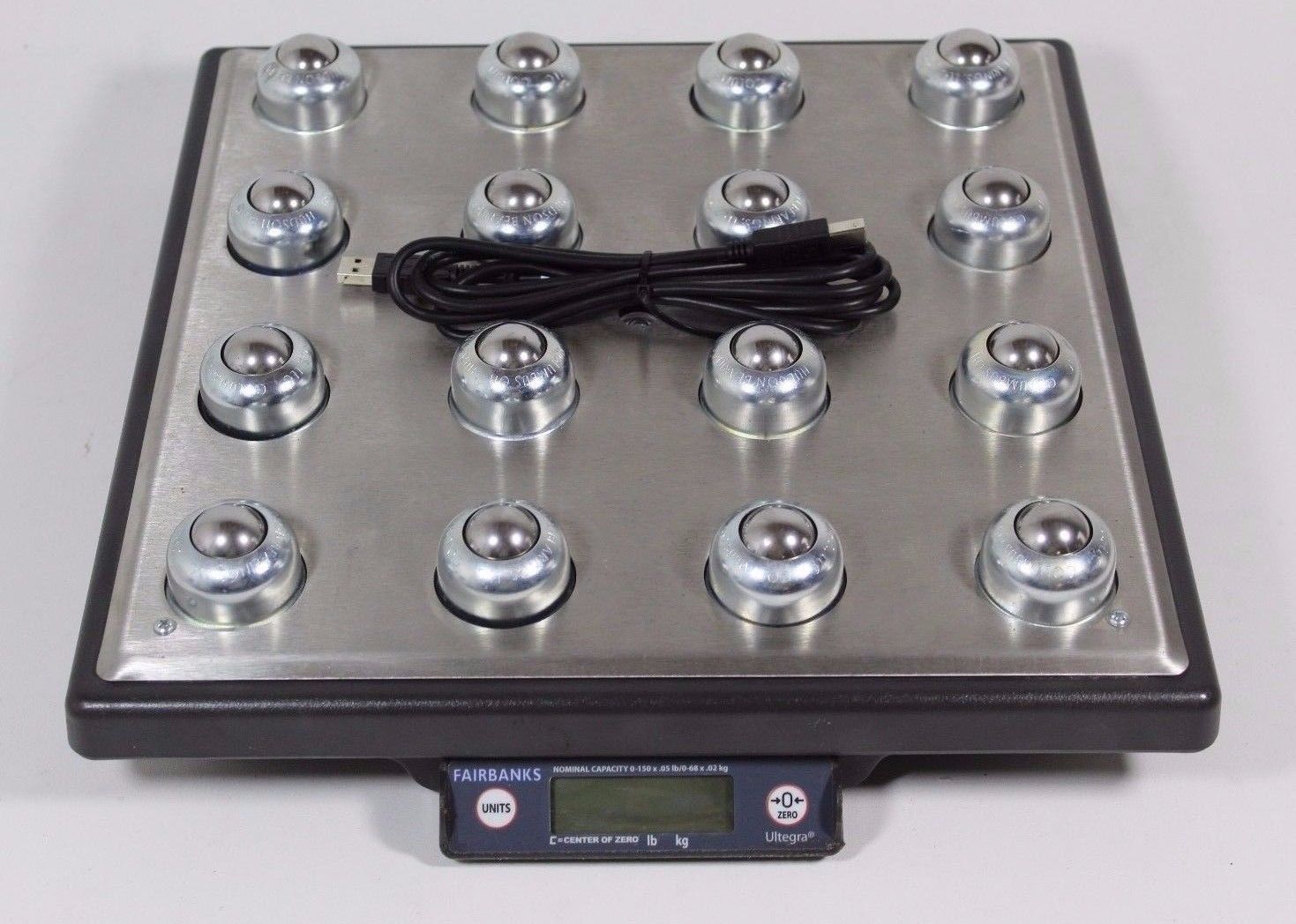 Fairbanks Shipping Scale Ultegra II 14x14 Roller Top 150 x .05 LB