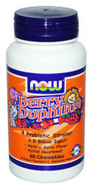 NOW Foods BerryDophilus Chewables 60 Tablets - $13.24