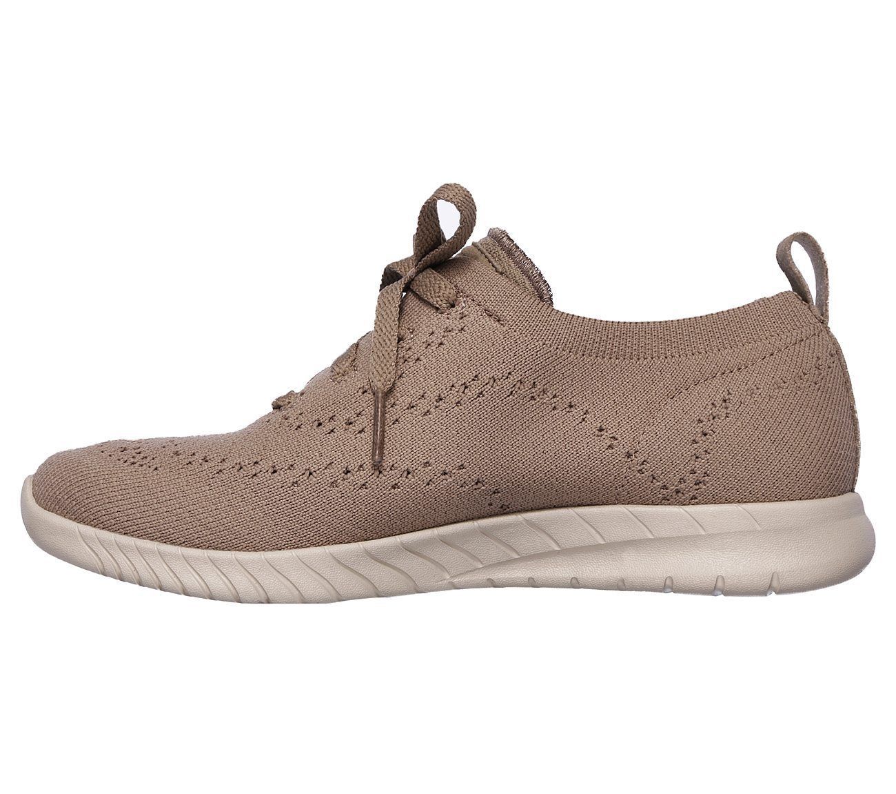 23630 Taupe Skechers Chaussures Mousse à Mémoire de Forme Femme Confort ...