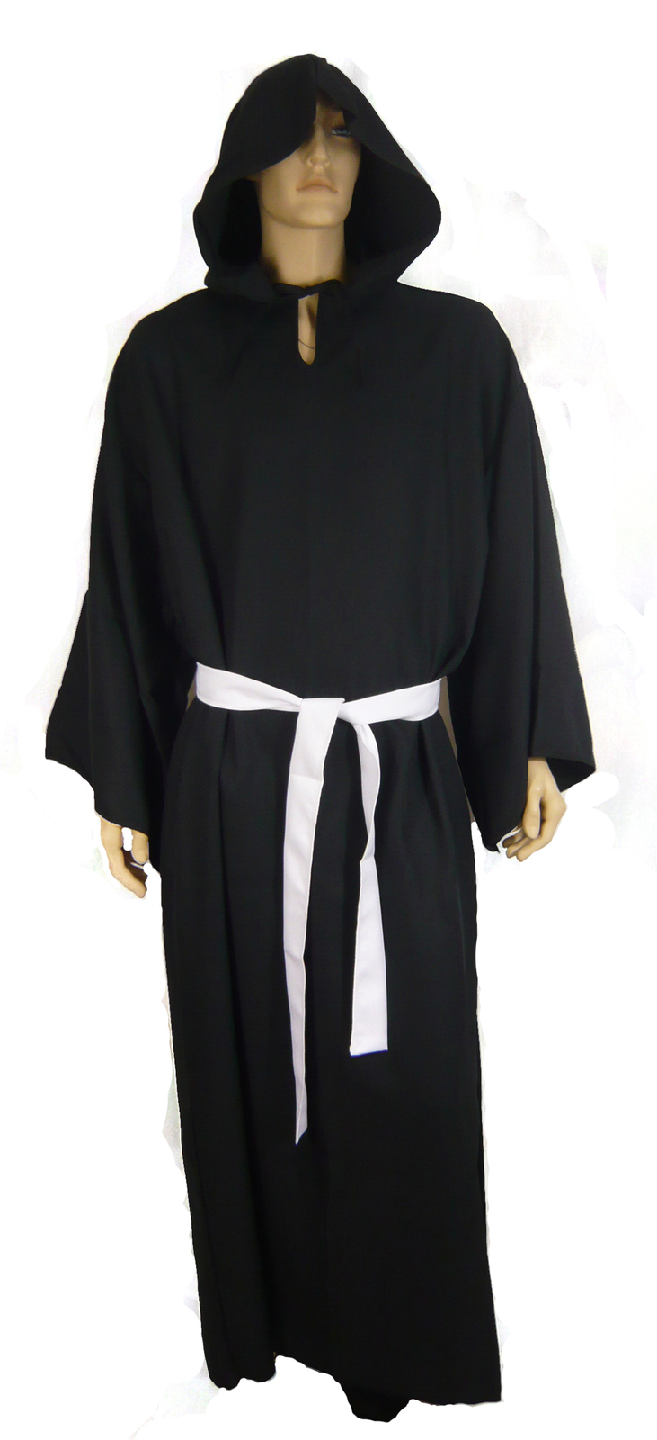1401 (Large, Black) Monk's Robe Adult - Unisex