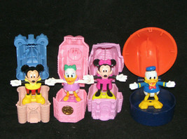 Set of 4 Collectible Disneyland Paris Toys Mickey, Donald, Minnie, Daisy - $23.74