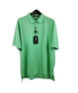 RLX Ralph Lauren Men Eastward HO Performance Wicking Green Golf Shirt La... - $35.95