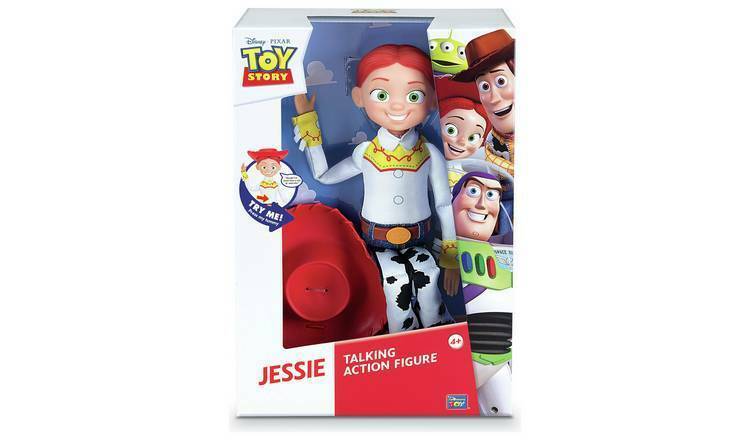 Disney Toy Story 12 Inch Talking Jessie Has A Soft Rag Doll Body NEW_UK